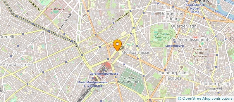 localisation de l'entreprise TRICONSEIL COMMUNICATION  PARIS