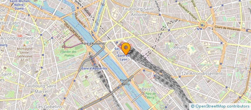 localisation de l'entreprise TRICOSA SA à PARIS
