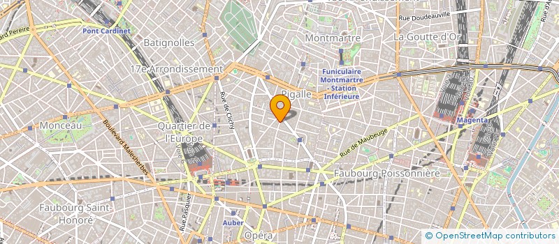 localisation de l'entreprise TRICOSTYLE à PARIS