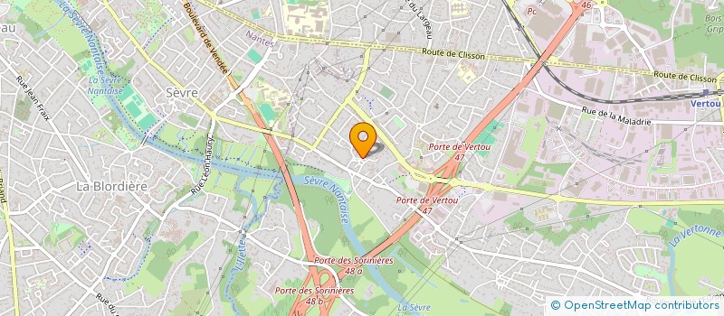 localisation de l'entreprise TRICOT MUSIC  VERTOU