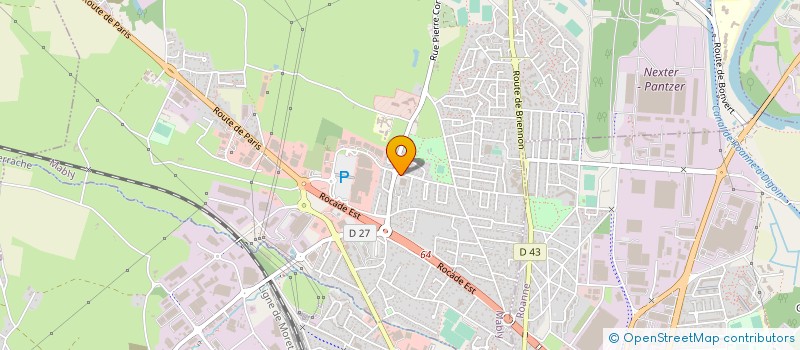 localisation de l'entreprise TRICOT OK GOUTALAND à MABLY