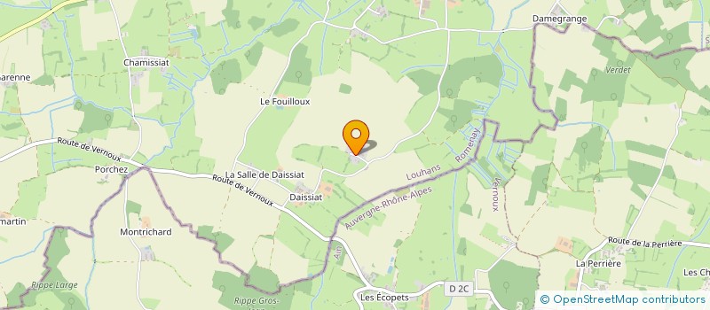 localisation de l'entreprise TRICOT PATRICE  ROMENAY