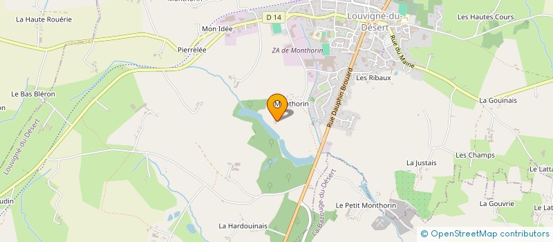 localisation de l'entreprise TRICOTAGE DE L'AA à LOUVIGNE-DU-DESERT