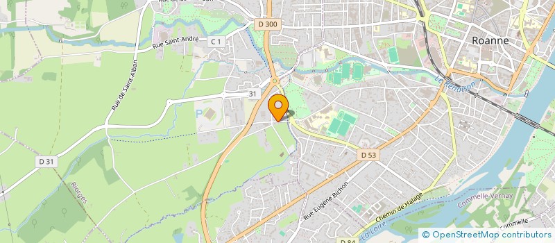 localisation de l'entreprise TRICOTAGE DESROCHE à RIORGES