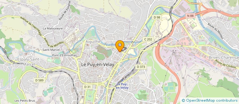 localisation de l'entreprise TRICOTAGES DU PUY à LE PUY-EN-VELAY