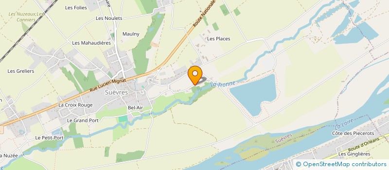 localisation de l'entreprise TRICOTE TON VILLAGE  SUEVRES