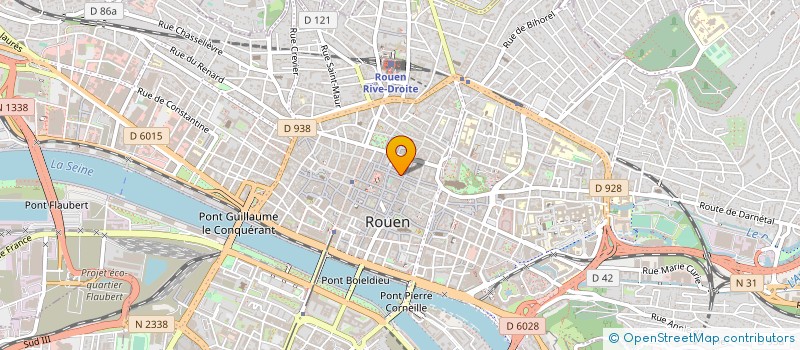 localisation de l'entreprise TRICOTEX à ROUEN