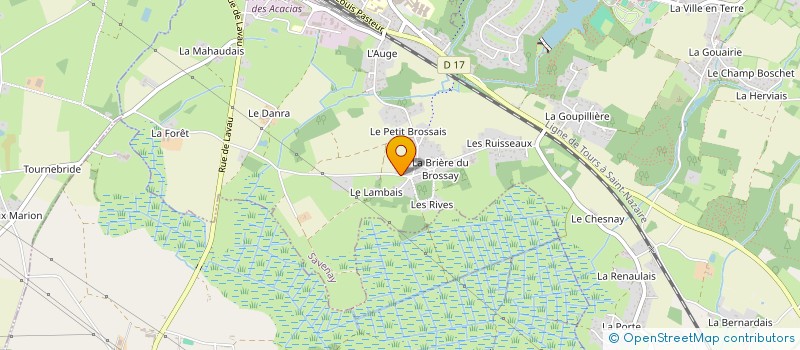 localisation de l'entreprise TRICOTINETTE  SAVENAY