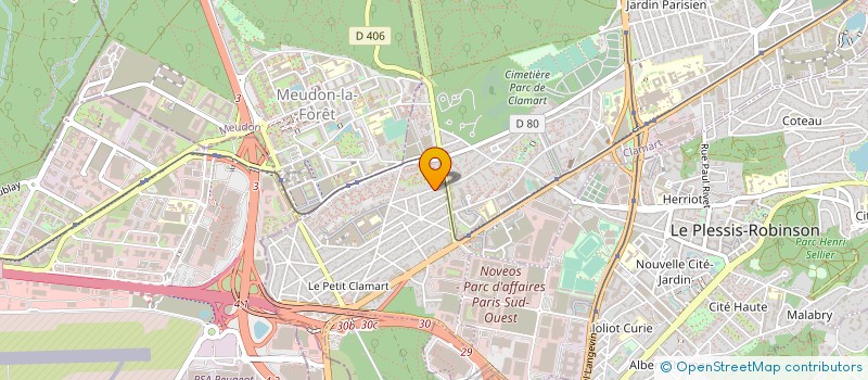 localisation de l'entreprise TRICOTS CELIA à CLAMART