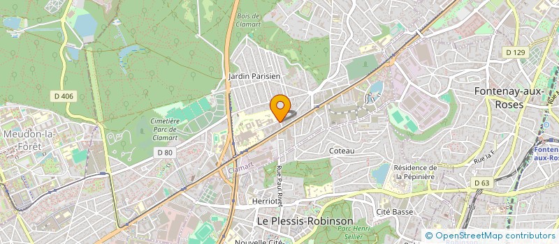 localisation de l'entreprise TRICOTS JORDAN  CLAMART