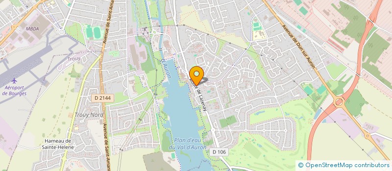 localisation de l'entreprise TRICOTS MAURICE  BOURGES