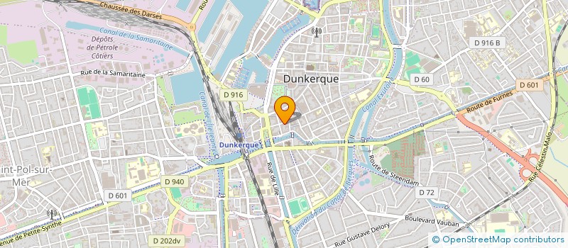 localisation de l'entreprise TRICOTS VIMAUSA à DUNKERQUE