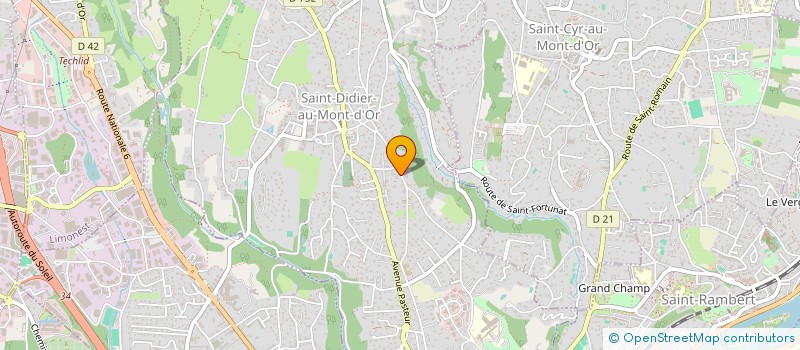 localisation de l'entreprise TRICYCLE HOLDING  SAINT-DIDIER-AU-MONT-D'OR