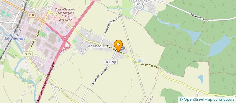 localisation de l'entreprise TRIDA  AGENCOURT