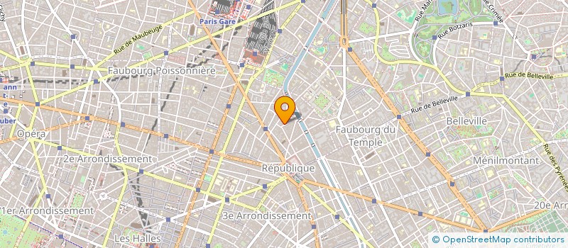 localisation de l'entreprise TRIDA  PARIS