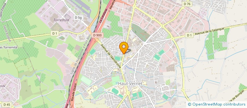 localisation de l'entreprise TRIDE  PERPIGNAN