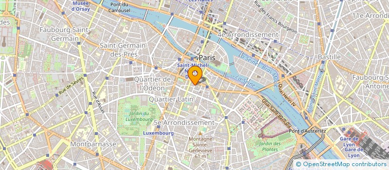 localisation de l'entreprise TRIDEK-ONE THERAPEUTICS  PARIS