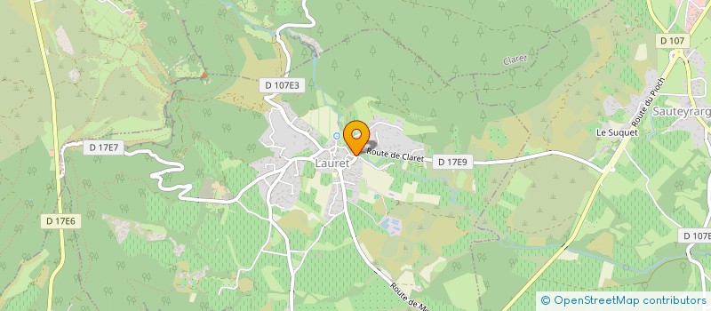 localisation de l'entreprise TRIDEMWAY  LAURET