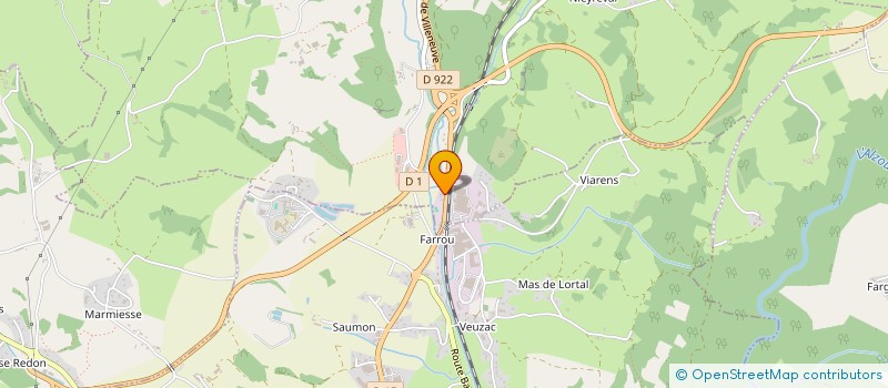 localisation de l'entreprise TRIDENT à VILLEFRANCHE-DE-ROUERGUE
