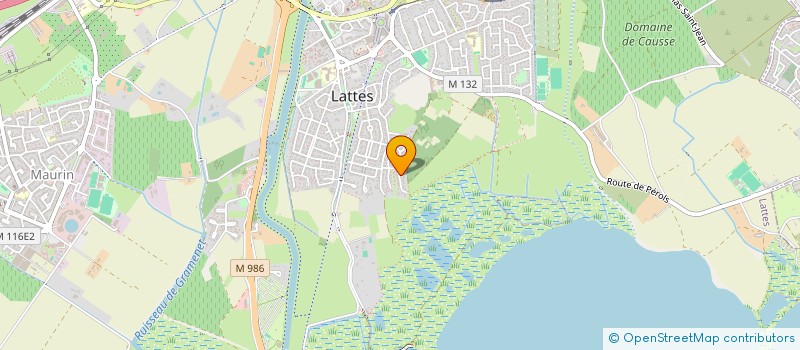 localisation de l'entreprise TRIDENT à LATTES