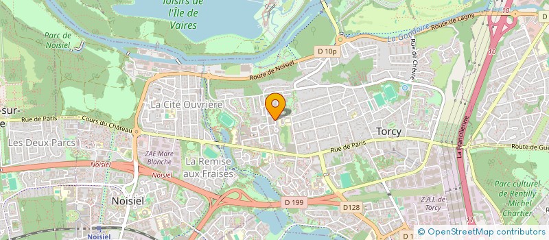 localisation de l'entreprise TRIDENT GROUPE  TORCY