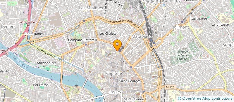 localisation de l'entreprise TRIDENT NEUF  TOULOUSE