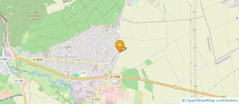 localisation de l'entreprise TRIDENTE PIZZA à MARLENHEIM