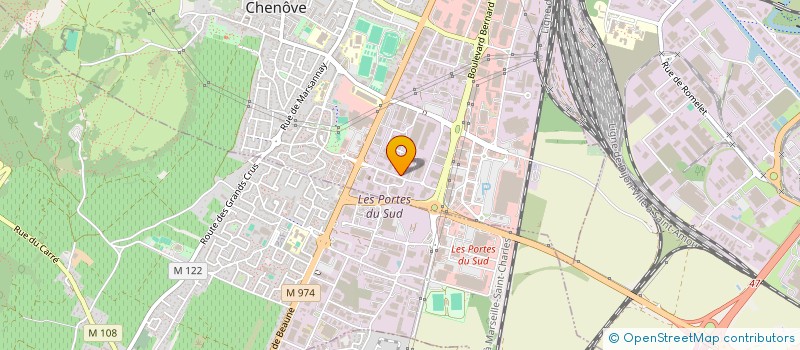 localisation de l'entreprise TRIDEV  CHENOVE