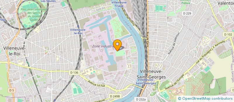 localisation de l'entreprise TRIDIMDECOR à VILLENEUVE-LE-ROI