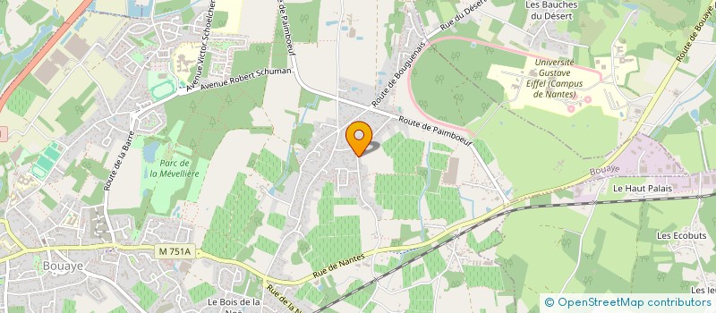 localisation de l'entreprise TRIDOM AVENIR  BOUAYE