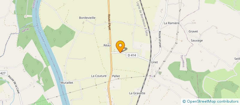 localisation de l'entreprise TRIDON  TONNEINS