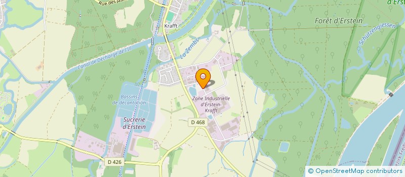 localisation de l'entreprise TRIDONIC FRANCE à ERSTEIN