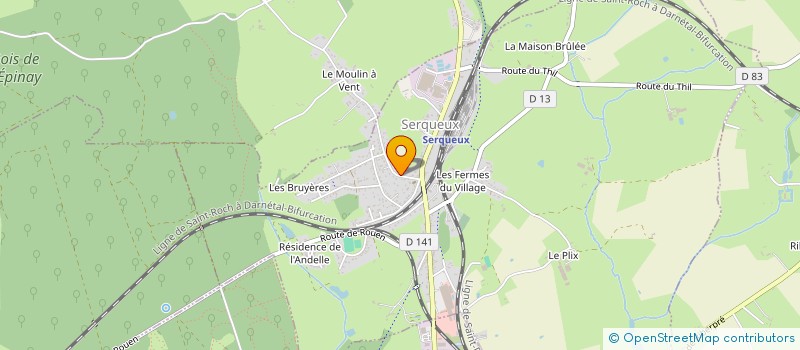 localisation de l'entreprise TRIDORIV  SERQUEUX