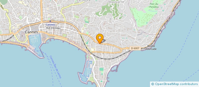 localisation de l'entreprise TRIDTSAT'ADIN  CANNES