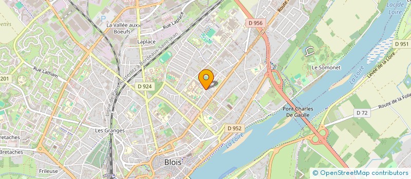 localisation de l'entreprise TRIDUF  BLOIS