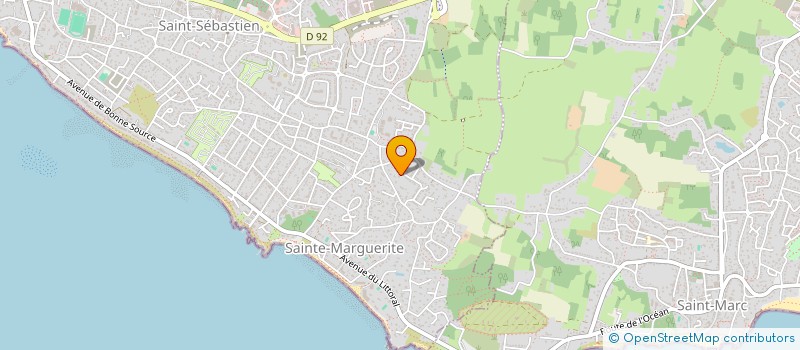 localisation de l'entreprise TRIELLES GAZELLES  PORNICHET