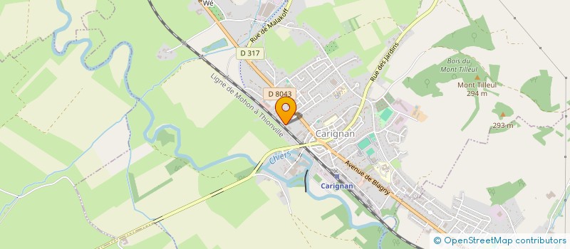 localisation de l'entreprise TRIEM'NATURE  CARIGNAN