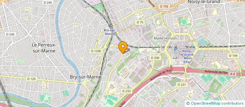 localisation de l'entreprise TRIEME à BRY-SUR-MARNE