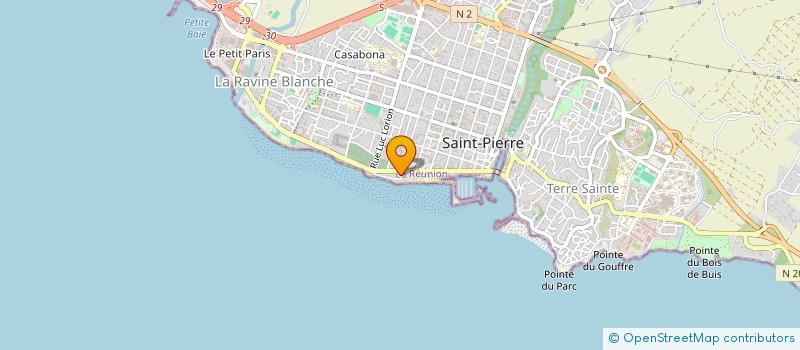 localisation de l'entreprise TRIESPI à SAINT-PIERRE