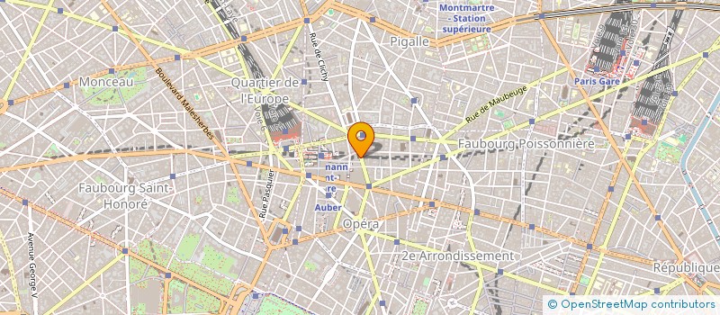 localisation de l'entreprise TRIESTE22  PARIS