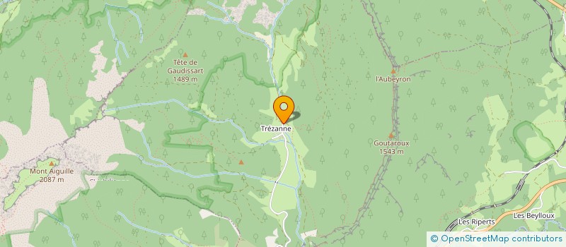 localisation de l'entreprise TRIEVES NATURE ET MONTAGNE  SAINT-MARTIN-DE-CLELLES