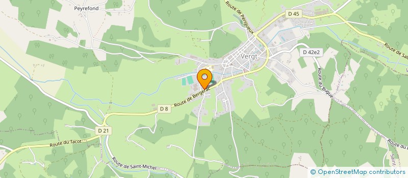 localisation de l'entreprise TRIFANY  VERGT