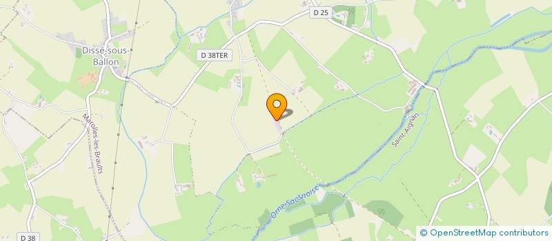 localisation de l'entreprise TRIFAULT GL  COURGAINS