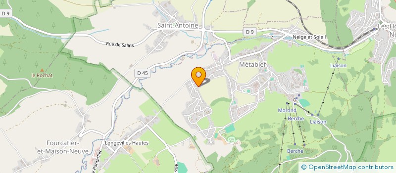 localisation de l'entreprise TRIFAY  METABIEF