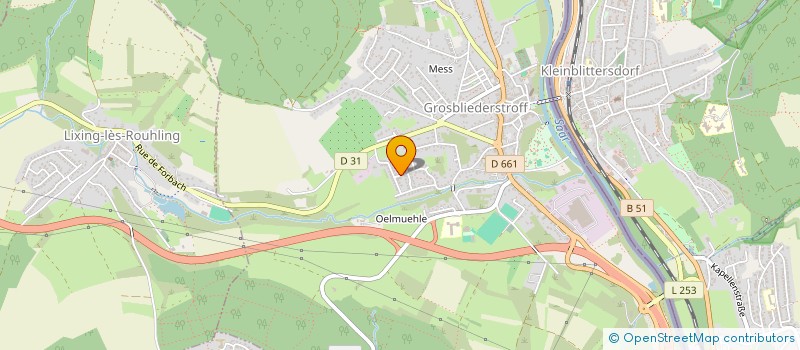 localisation de l'entreprise TRIFERRI  METZ