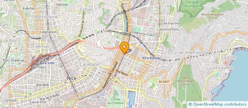 localisation de l'entreprise TRIFI & FILS  NICE