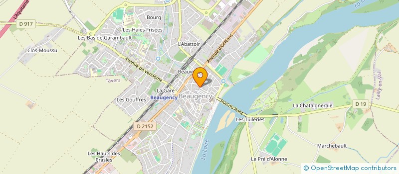 localisation de l'entreprise TRIFIGNY à BEAUGENCY