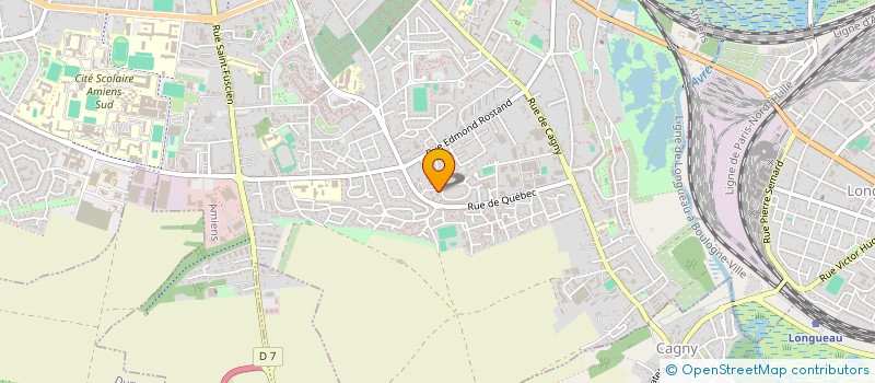 localisation de l'entreprise TRIFLOCO à AMIENS