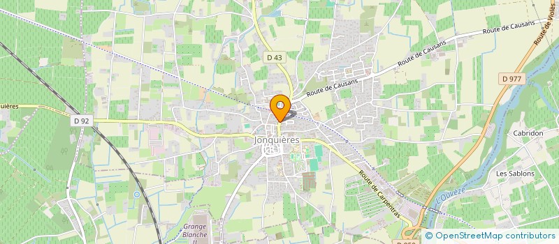 localisation de l'entreprise TRIFLOR FRANCE  JONQUIERES