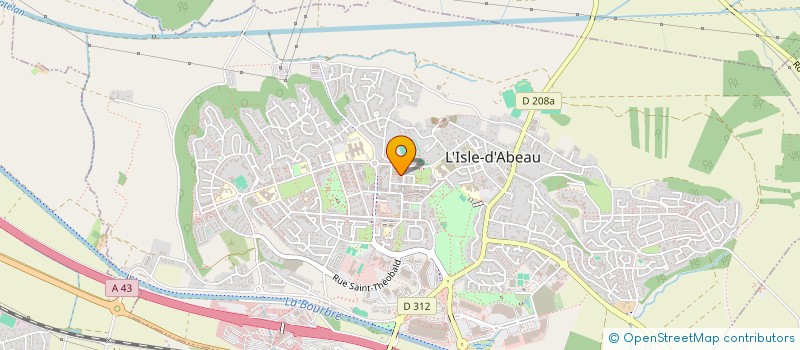 localisation de l'entreprise TRIFO VIDEO  L'ISLE-D'ABEAU